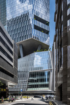 画廊 新加坡罗敏申路18号大楼，架空花园 / KPF  - 9