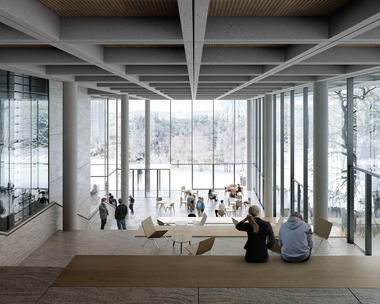 Cobe Wins Competition for Gothenburg University Library with Book-Inspired Design