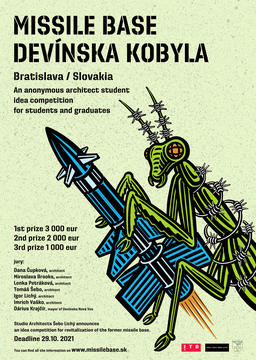 Missile base at the top of the Devínska Kobyla National Nature Reserve in Bratislava