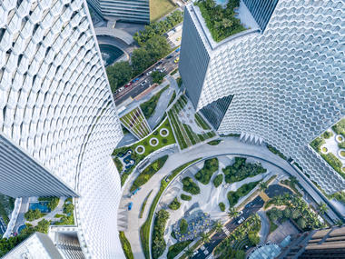 Büro Ole Scheeren wins the CTBUH Urban Habitat Award 2021 with DUO Twin Towers
