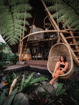 Galeria de Pousada Hideout Horizon Bamboo House / Studio WNA  - 4