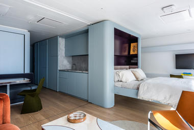 Apartamento en el mar Pied-à-mer / Michael K Chen Architecture