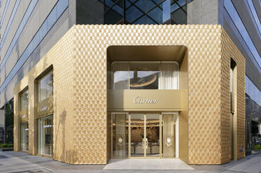 Gallery of Cartier Shinsaibashi Façade / Klein Dytham architecture  - 1