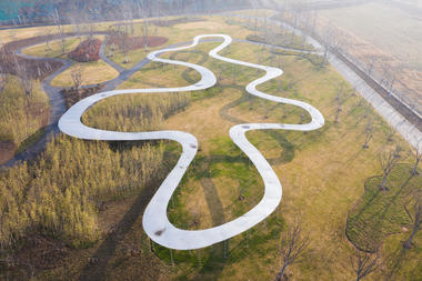 Museu de Arte de Jining de Ryue Nishizawa: formas orgânicas que habitam a paisagem
