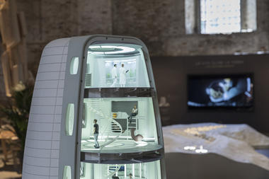 SOM presenta una visión de los asentamientos lunares en la Bienal de Arquitectura de Venecia 2021