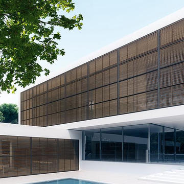 Gallery of Façade Vertical Folding Shading System - Rabel 14200 - 3