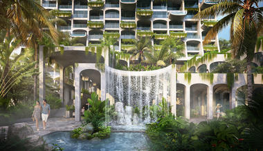 Gallery of Ole Scheeren Reveals Hotel Design in the Philippines  - 1