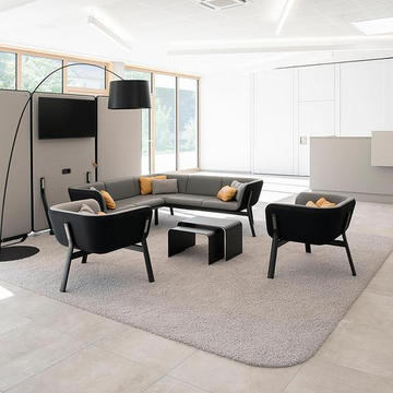 Interior Furniture in Volksbank Albstadt from Interstuhl