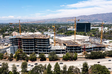 Construction Advances For Frank Gehry's Second Century Project