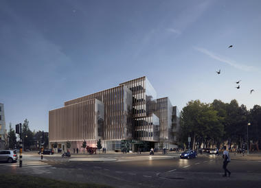 OMA / David Gianotten Designs New Office Building in Amsterdam