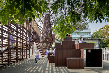 Parque infantil Thawsi / Imaginary Objects