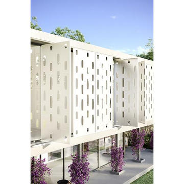 Gallery of Facade Horizontal Pivot Shading System - Rabel 14020 - 2