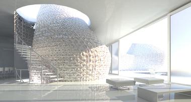 Emerging Objects diseña una casa de sal impresa en 3D 