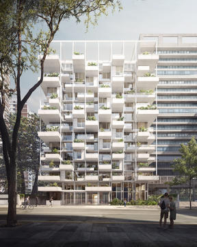 ODA comienza la construcción del edificio residencial ZETA en Buenos Aires