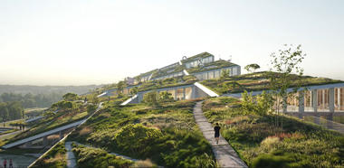 Gallery of BIG Unveils Design of Urban Fashion Village in Portugal  - 1