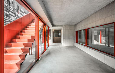 画廊 4x20米狭长建筑，闹市区住宅 Hannam / One O One Architects  - 4