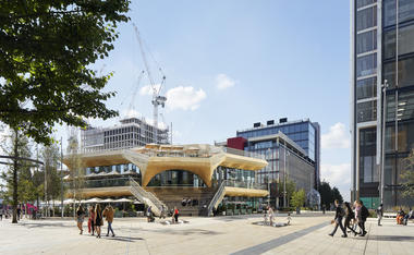 伦敦东区新地标，the Pavilion / acme