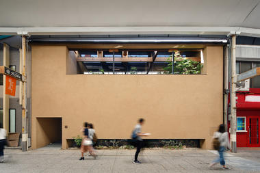 木制梁柱取代混凝土结构，高原诚吉食堂 / UID Architects