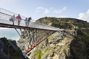 Gallery of Tintagel Castle Footbridge / Ney & Partners + William Matthews Associates  - 3