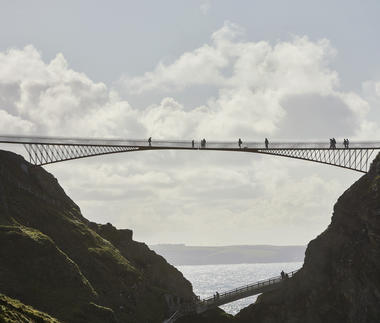 Gallery of Tintagel Castle Footbridge / Ney & Partners + William Matthews Associates  - 5