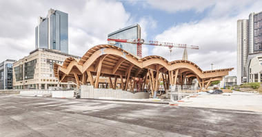 New Images Reveal EMBT's Timber Central Station in Naples