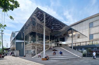 Qixian XiafangQiao City Library / Leeko Studio