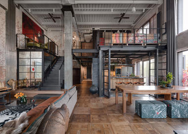 Hayloft / loft buro