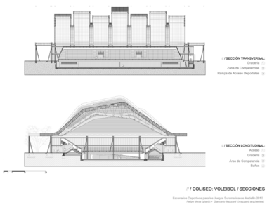 Galeria de Cenários Esportivos / Giancarlo Mazzanti + Felipe Mesa (plan:b)  - 28