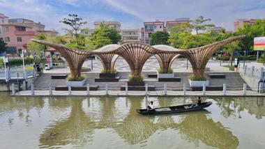 Huanglong Waterfront Bamboo Pavilion / Atelier cnS + School of Architecture, South China University of Technology