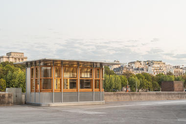 Kiosk Eiffel  / Franklin Azzi Architecture