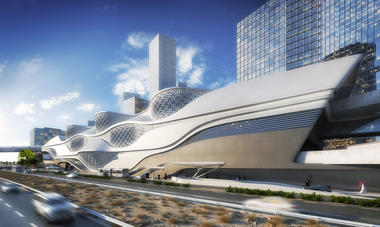 Zaha Hadid Architects Selected to Design the King Abdullah Financial District Metro Station in Saudi Arabia 