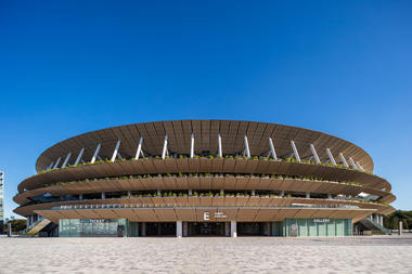 Japan National Stadium / Taisei Corporation + AZUSA SEKKEI + Kengo Kuma & Associates