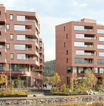 Munch Brygge Residential Complex / Lund+Slaatto Architects