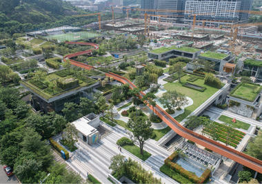 Vanke Community A1-B2 and Bus Station / UV Architecture /Huayi Design