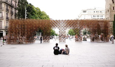BCN Re.Set - Identity Pavilion /  Urbanus + La Salle