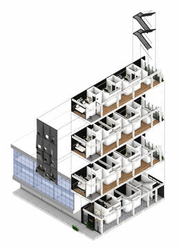 画廊 多尺度窗，QUB 酒店 / Tamara Wibowo Architects  - 32