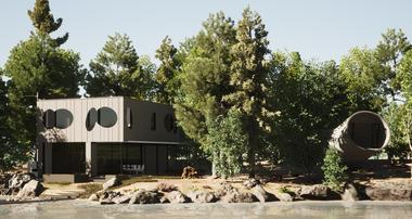 The Design Process and Off-Site Construction of Alchemy’s Squam Lake Residence 