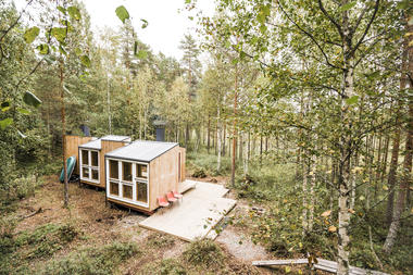 Small but Fine Cabin / studio politaire
