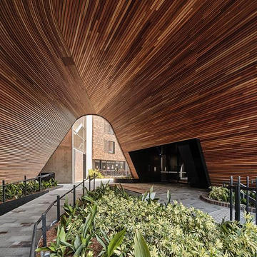 Click-on Battens in Arkadia Apartments from Sculptform