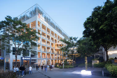 深圳南头古城新增‘绿屋顶’，MVRDV 将旧厂房改造为 if 创意工厂
