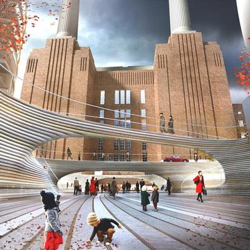 BIG Unveils Design For Battersea Power Station Square