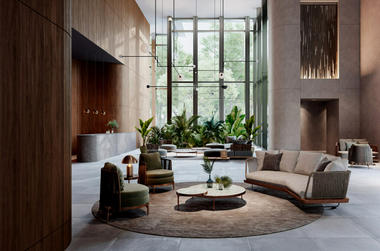 Interior Finishes with Natural Textures That Are Easy to Install and Maintain