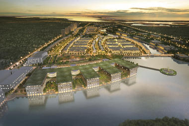 Safdie Architects diseña un hospital jardín en Cartagena, Colombia