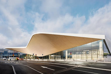 赫尔辛基机场扩建，倒置的‘等高线地图’ / ALA Architects