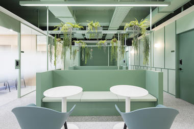 Offices with Integrated Greenery: 7 Notable Examples