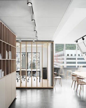 El taller detrás de la escena  / Eriksen Skajaa Architects