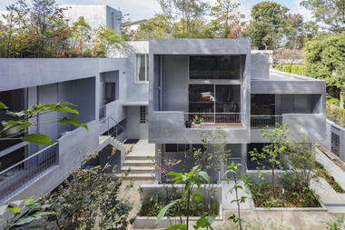 二子玉露台集体住宅 / 奥野公章建筑设计室