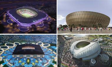 Estos son todos los estadios de fútbol de la Copa Mundial de la FIFA 2022 en Qatar