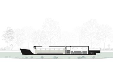 Gallery of The Floating Church / Denizen Works  - 26