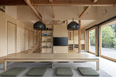 Hostal Sen Retreat en Takahara / KURU + Coil Kazuteru Matumura Architects